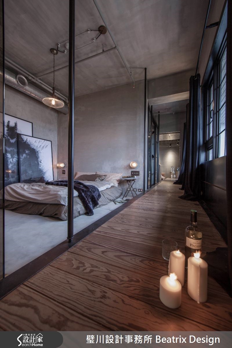 25坪新成屋(5年以下)＿工業風臥室走廊案例圖片＿璧川設計事務所 Beatrix Design＿璧川_聚場之11