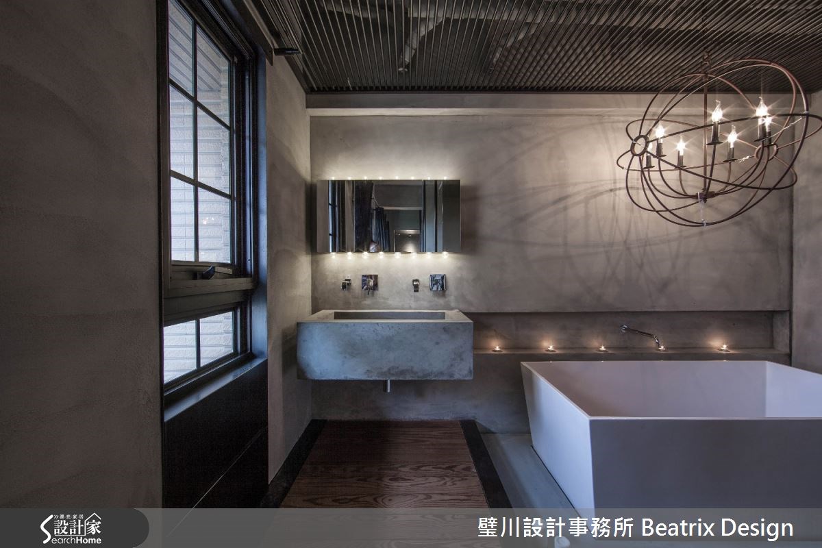 25坪新成屋(5年以下)＿工業風浴室案例圖片＿璧川設計事務所 Beatrix Design＿璧川_聚場之13