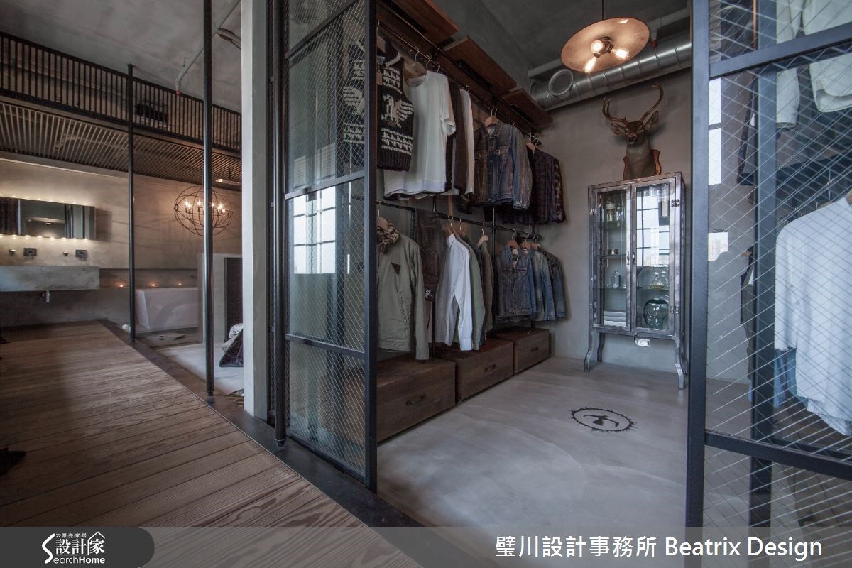 25坪新成屋(5年以下)＿工業風更衣間浴室案例圖片＿璧川設計事務所 Beatrix Design＿璧川_聚場之14