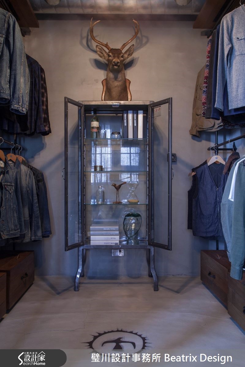 25坪新成屋(5年以下)＿工業風更衣間案例圖片＿璧川設計事務所 Beatrix Design＿璧川_聚場之15
