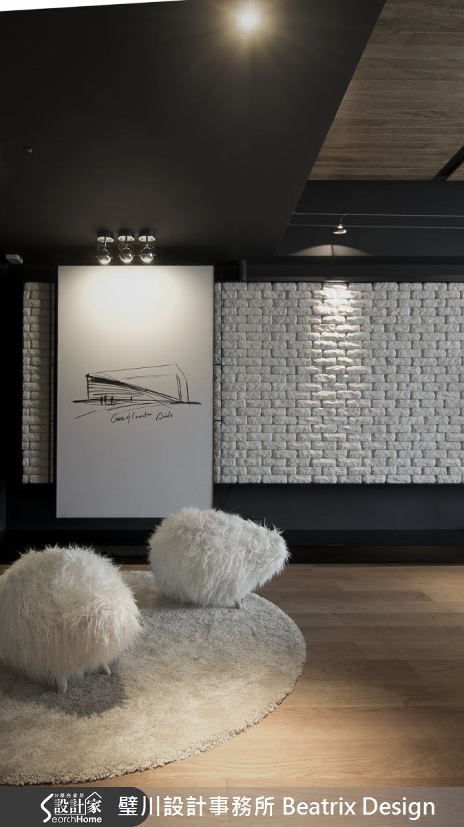 50坪新成屋(5年以下)＿現代風客廳案例圖片＿璧川設計事務所 Beatrix Design＿璧川_隱線之5