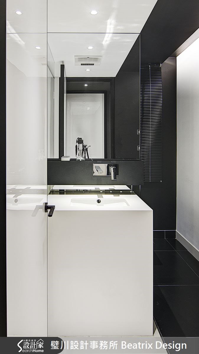 50坪新成屋(5年以下)＿現代風浴室案例圖片＿璧川設計事務所 Beatrix Design＿璧川_隱線之10