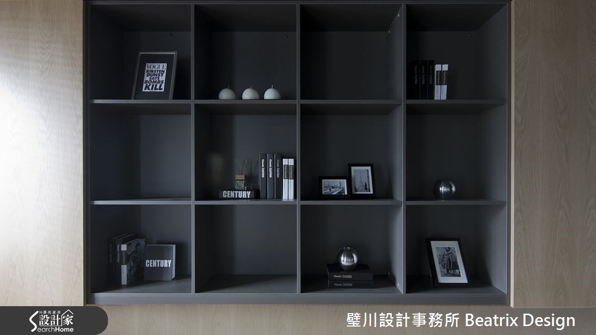 50坪新成屋(5年以下)＿現代風書房案例圖片＿璧川設計事務所 Beatrix Design＿璧川_隱線之12