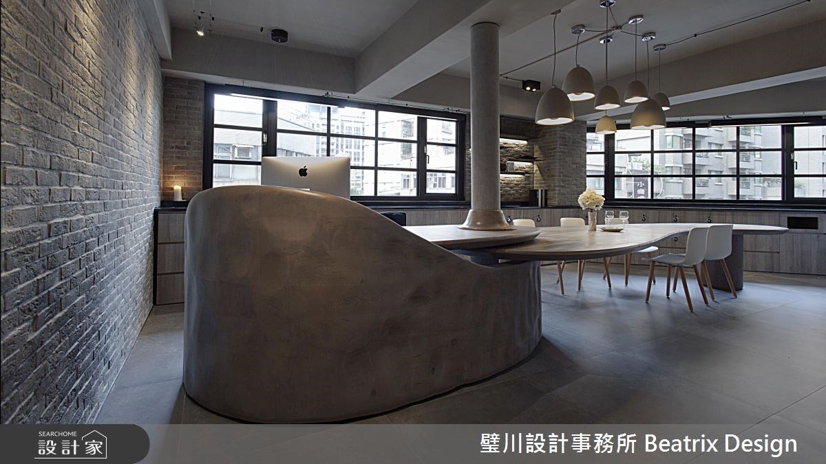 45坪老屋(16~30年)＿混搭風工作區案例圖片＿璧川設計事務所 Beatrix Design＿璧川_焙寓之3