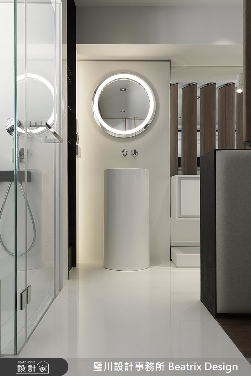 44坪新成屋(5年以下)＿現代風浴室案例圖片＿璧川設計事務所 Beatrix Design＿璧川_永無島之34