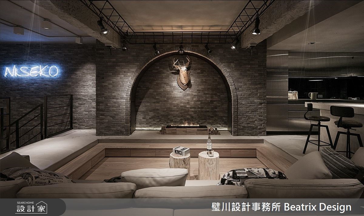 67坪老屋(16~30年)＿工業風客廳案例圖片＿璧川設計事務所 Beatrix Design＿璧川_雪釀之5