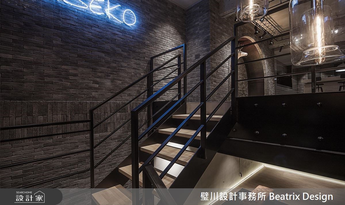67坪老屋(16~30年)＿工業風樓梯案例圖片＿璧川設計事務所 Beatrix Design＿璧川_雪釀之22