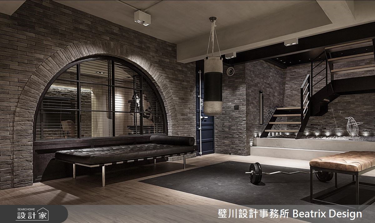 67坪老屋(16~30年)＿工業風家庭健身房案例圖片＿璧川設計事務所 Beatrix Design＿璧川_雪釀之23