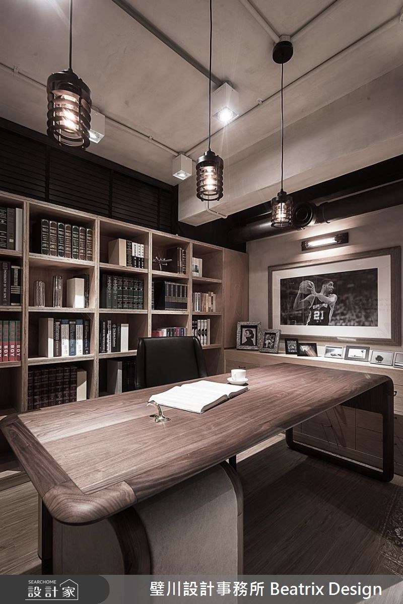 67坪老屋(16~30年)＿工業風書房案例圖片＿璧川設計事務所 Beatrix Design＿璧川_雪釀之28