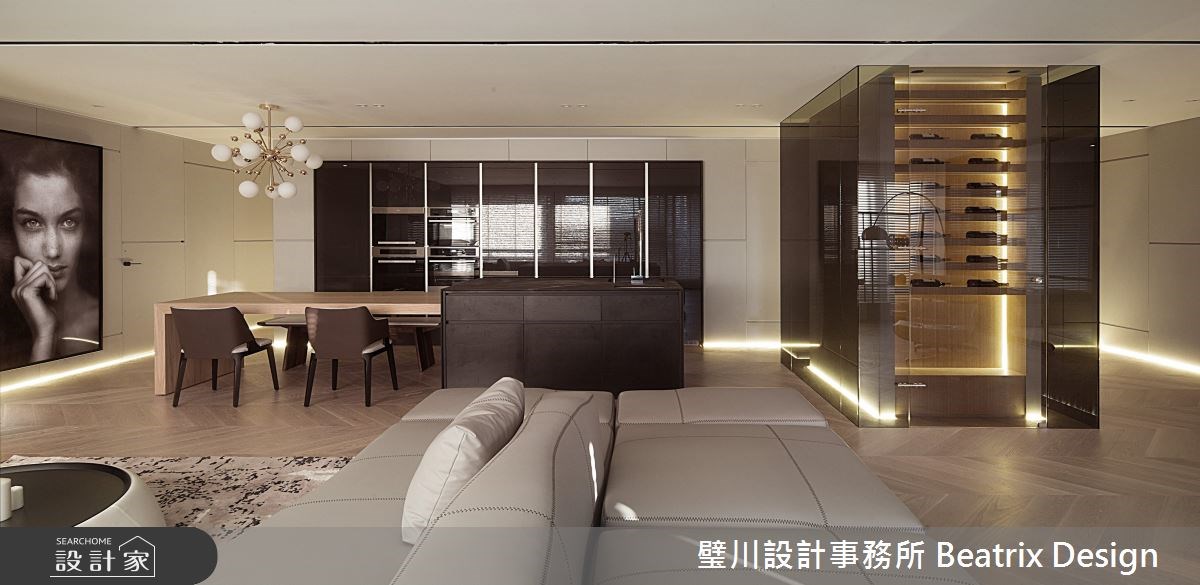 70坪新成屋(5年以下)＿現代風客廳餐廳案例圖片＿璧川設計事務所 Beatrix Design＿璧川_美好生活之3