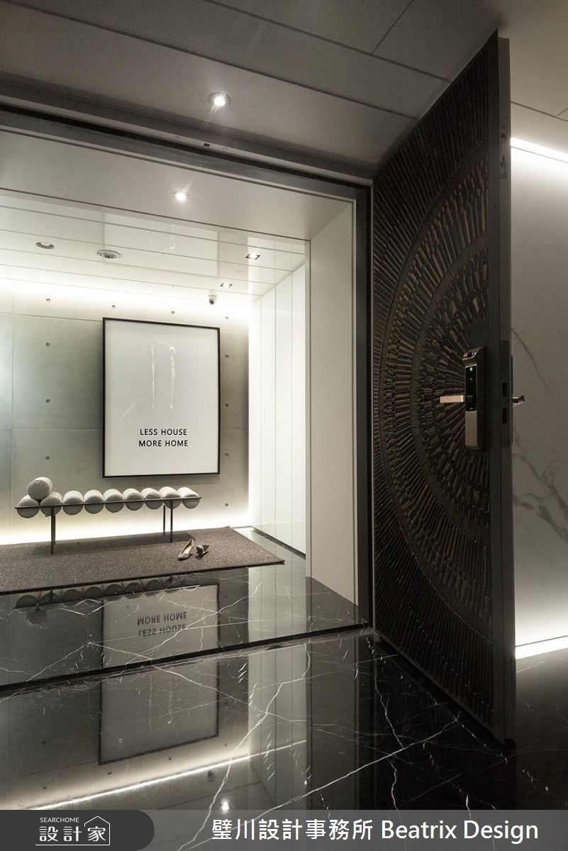 80坪新成屋(5年以下)＿現代風玄關案例圖片＿璧川設計事務所 Beatrix Design＿璧川_雲居之1