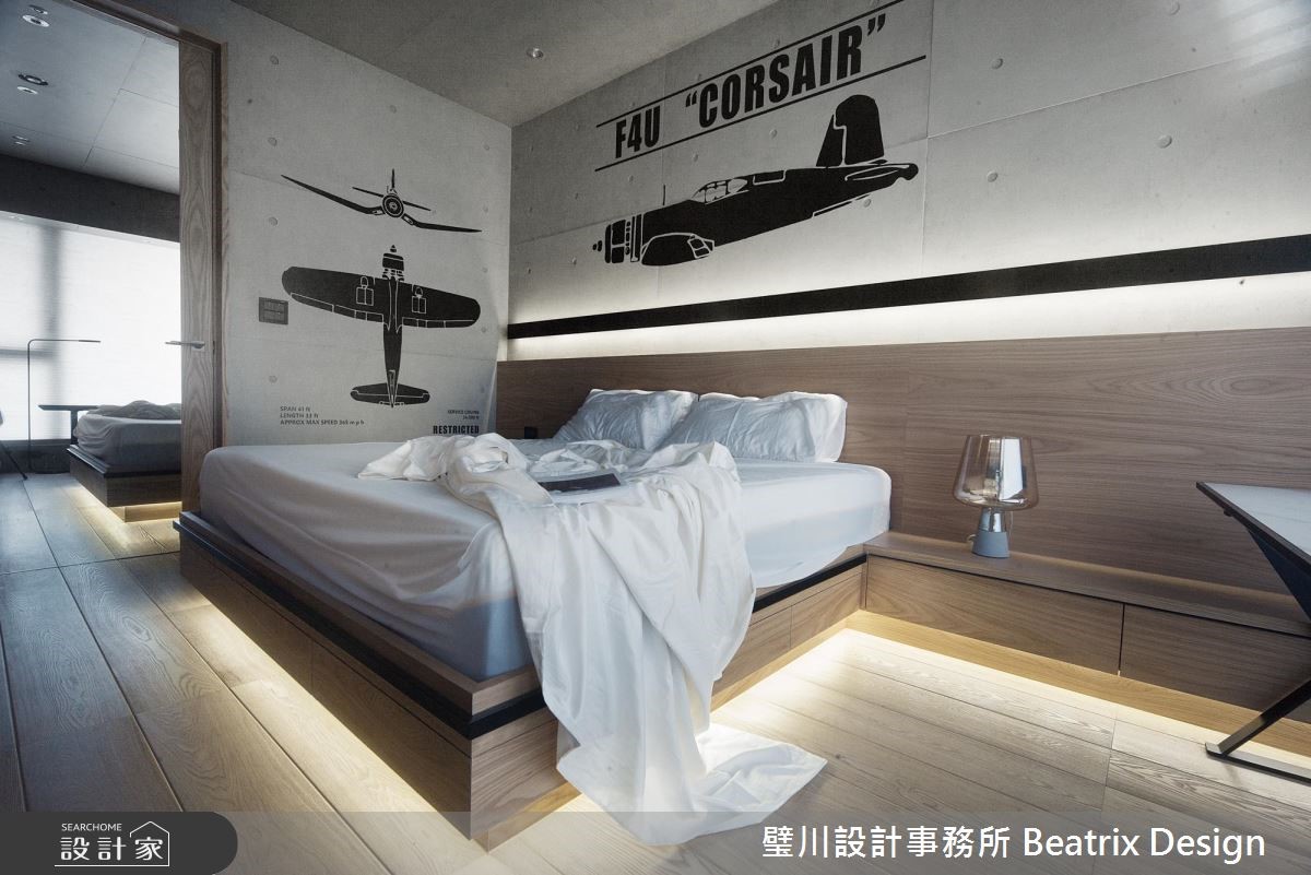 80坪新成屋(5年以下)＿現代風臥室案例圖片＿璧川設計事務所 Beatrix Design＿璧川_雲居之7320