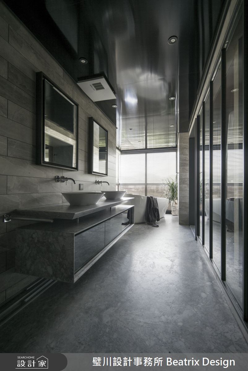 70坪新成屋(5年以下)＿現代風浴室案例圖片＿璧川設計事務所 Beatrix Design＿璧川_年輕的老靈魂之14