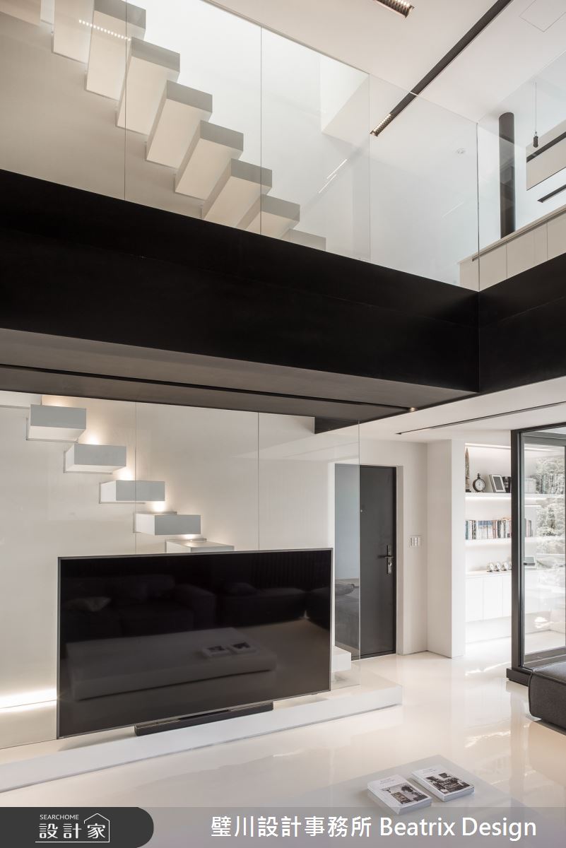 50坪老屋(16~30年)＿現代風樓梯走廊案例圖片＿璧川設計事務所 Beatrix Design＿璧川_隨光而行之4