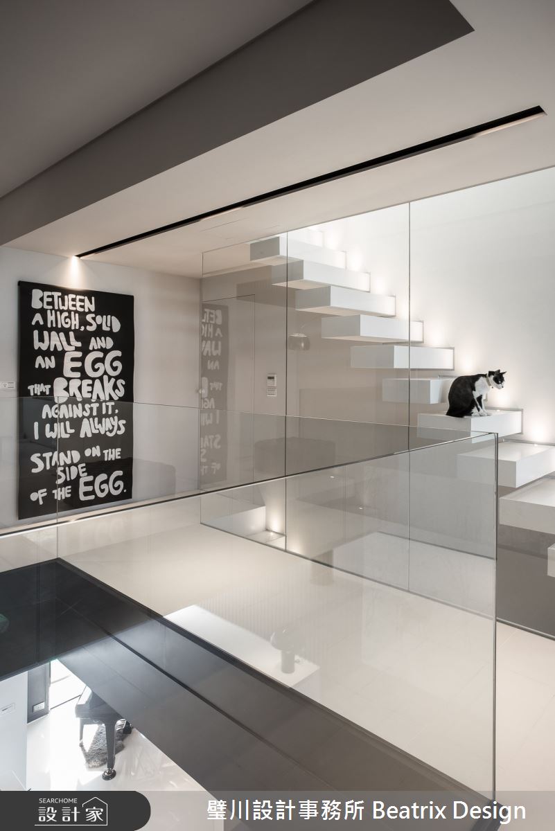 50坪老屋(16~30年)＿現代風樓梯走廊案例圖片＿璧川設計事務所 Beatrix Design＿璧川_隨光而行之8