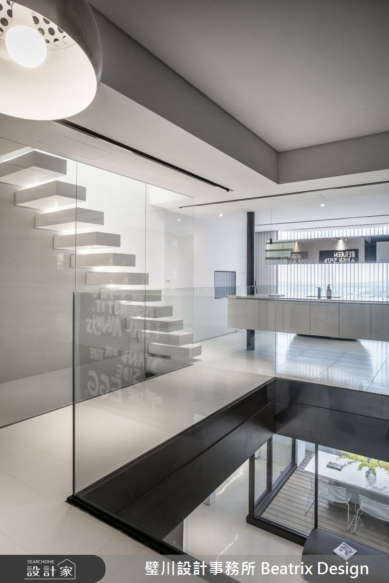50坪老屋(16~30年)＿現代風樓梯走廊案例圖片＿璧川設計事務所 Beatrix Design＿璧川_隨光而行之13