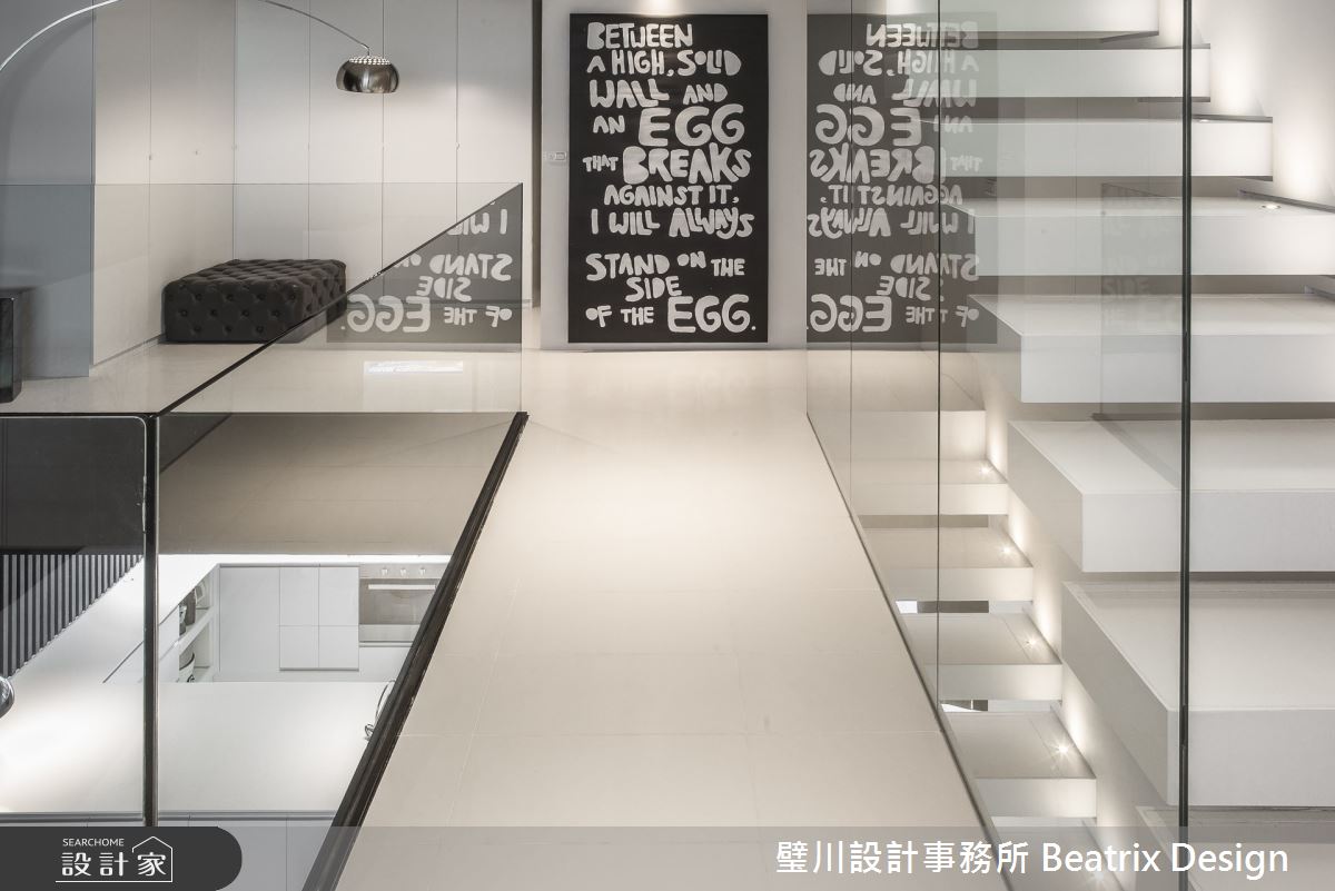 50坪老屋(16~30年)＿現代風樓梯走廊案例圖片＿璧川設計事務所 Beatrix Design＿璧川_隨光而行之10