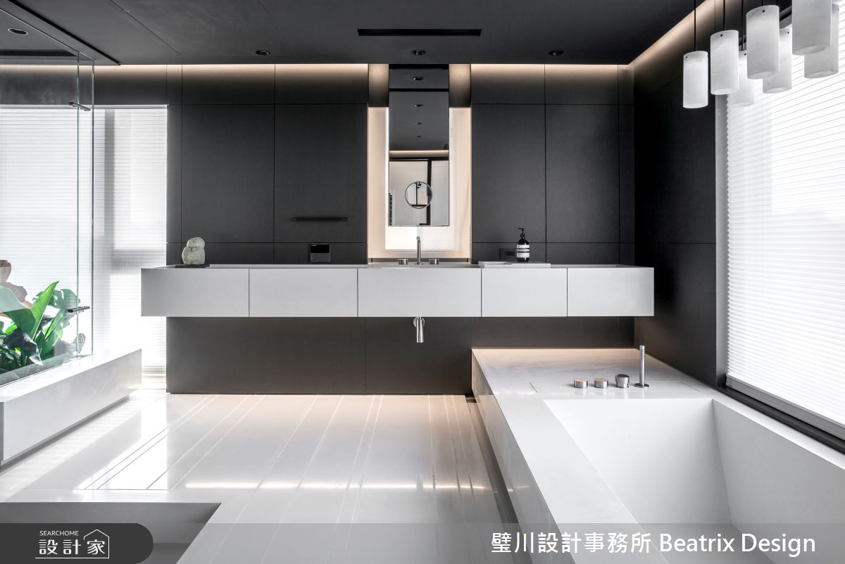55坪新成屋(5年以下)＿現代風浴室案例圖片＿璧川設計事務所 Beatrix Design＿璧川_綠洲 Oasis之20