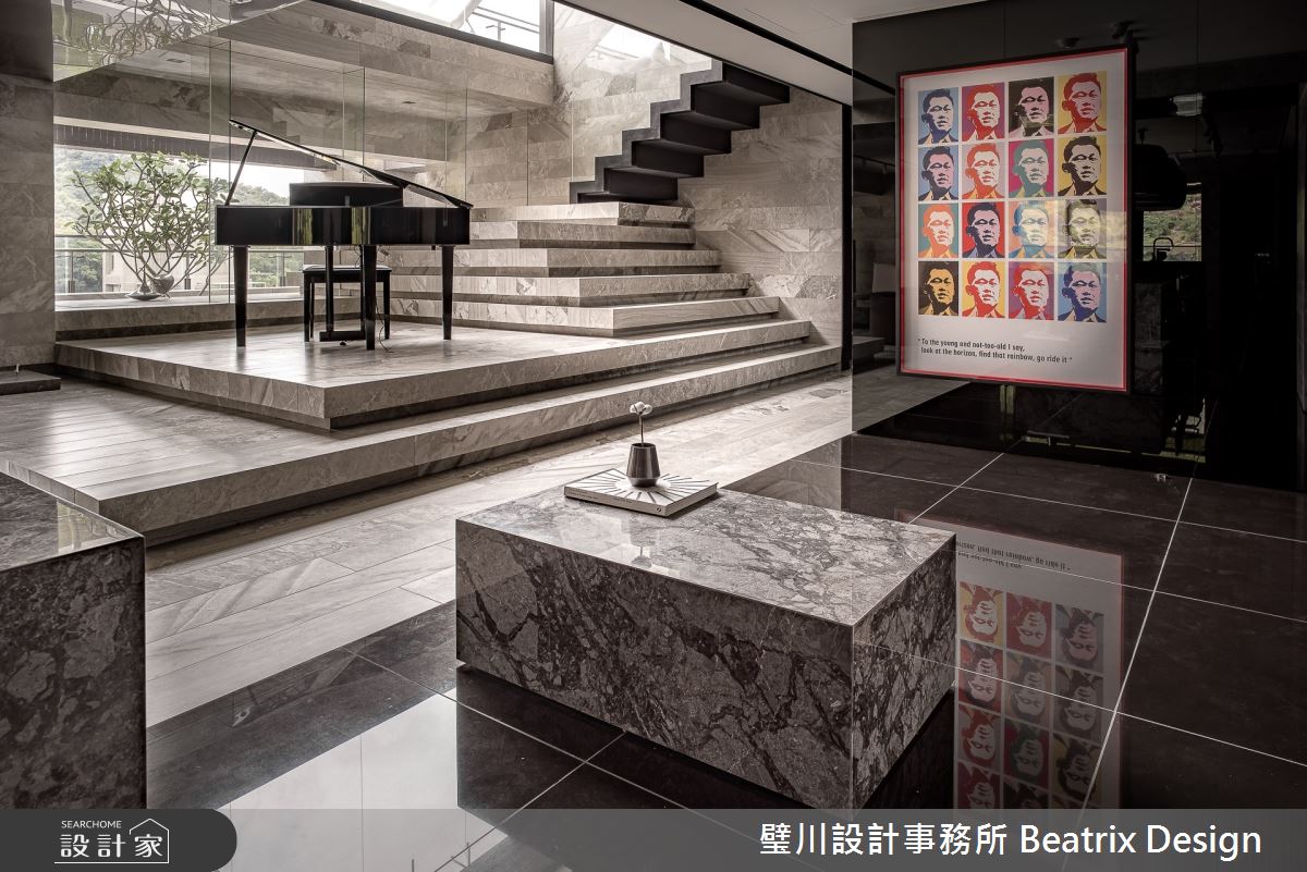 97坪中古屋(5~15年)＿現代風玄關樓梯案例圖片＿璧川設計事務所 Beatrix Design＿璧川_蒼藍小點之2