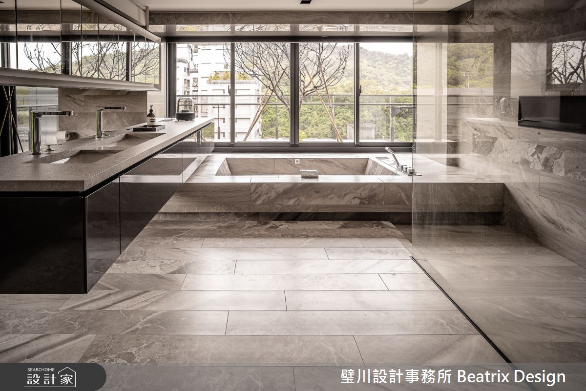 97坪中古屋(5~15年)＿現代風浴室案例圖片＿璧川設計事務所 Beatrix Design＿璧川_蒼藍小點之22