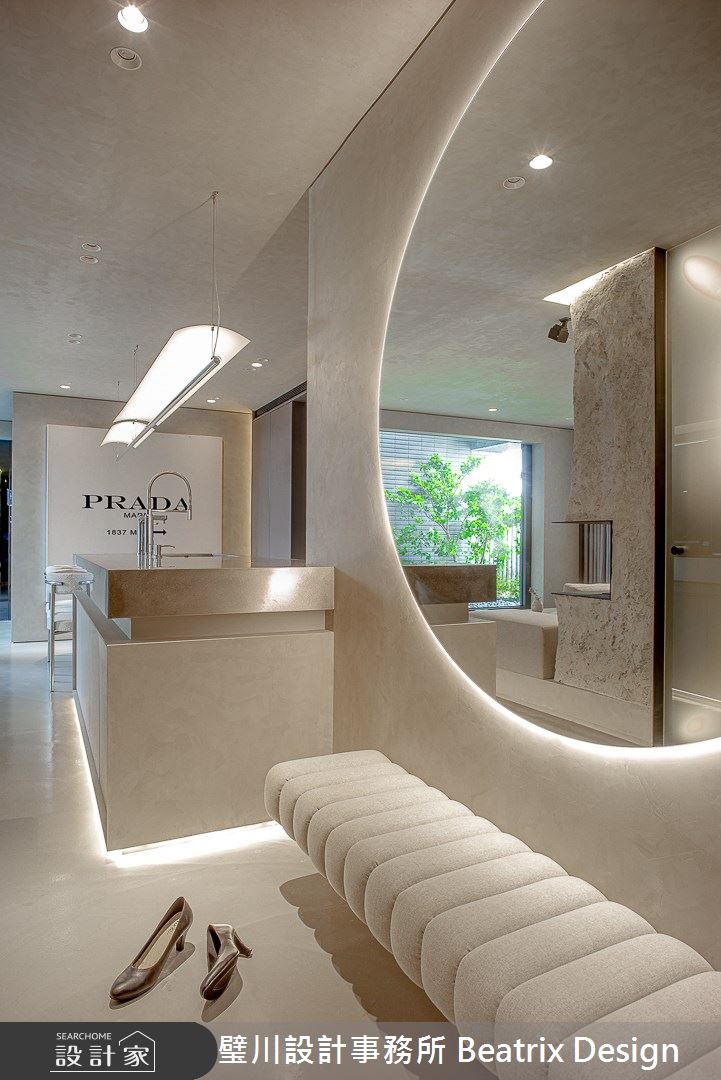 26坪預售屋＿現代風玄關中島案例圖片＿璧川設計事務所 Beatrix Design＿璧川_24之1