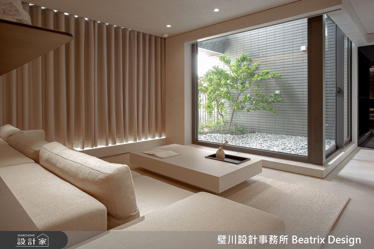 26坪預售屋＿現代風客廳庭院案例圖片＿璧川設計事務所 Beatrix Design＿璧川_24之4