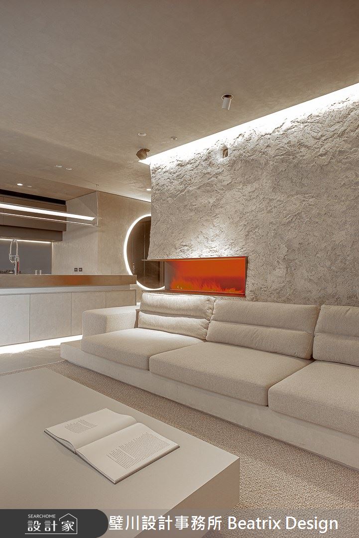 26坪預售屋＿現代風玄關客廳中島案例圖片＿璧川設計事務所 Beatrix Design＿璧川_24之5