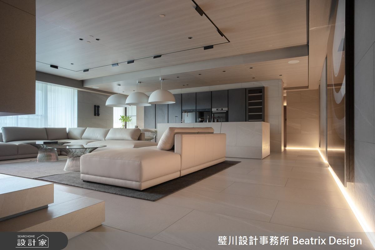 60坪中古屋(5~15年)＿簡約風客廳走廊案例圖片＿璧川設計事務所 Beatrix Design＿璧川_漱石之5