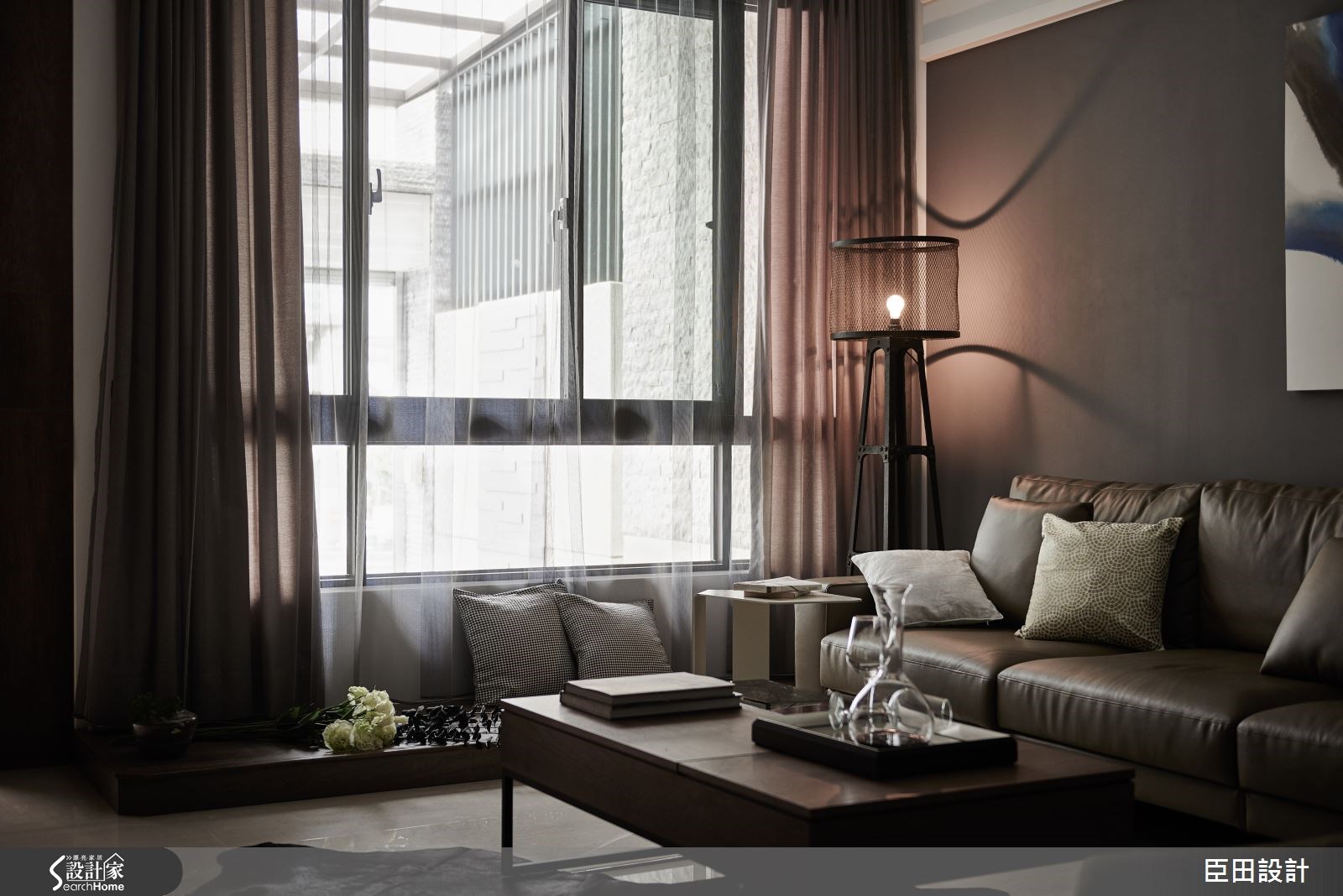 30坪新成屋(5年以下)＿現代風客廳案例圖片＿臣田設計＿臣田_01 鹿澤榮耀之3