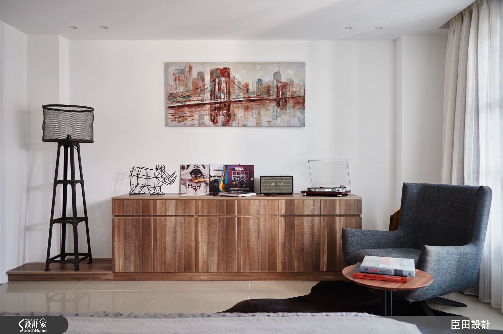 30坪新成屋(5年以下)＿現代風臥室案例圖片＿臣田設計＿臣田_01 鹿澤榮耀之18