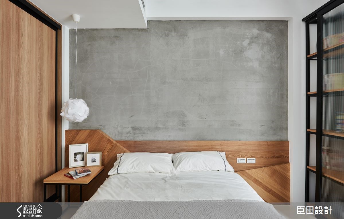 37坪新成屋(5年以下)＿工業風臥室案例圖片＿臣田設計＿臣田_02 御見之14