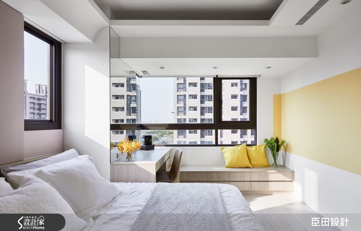 18坪新成屋(5年以下)＿現代風臥室案例圖片＿臣田設計＿臣田_03 純粹獨白之15