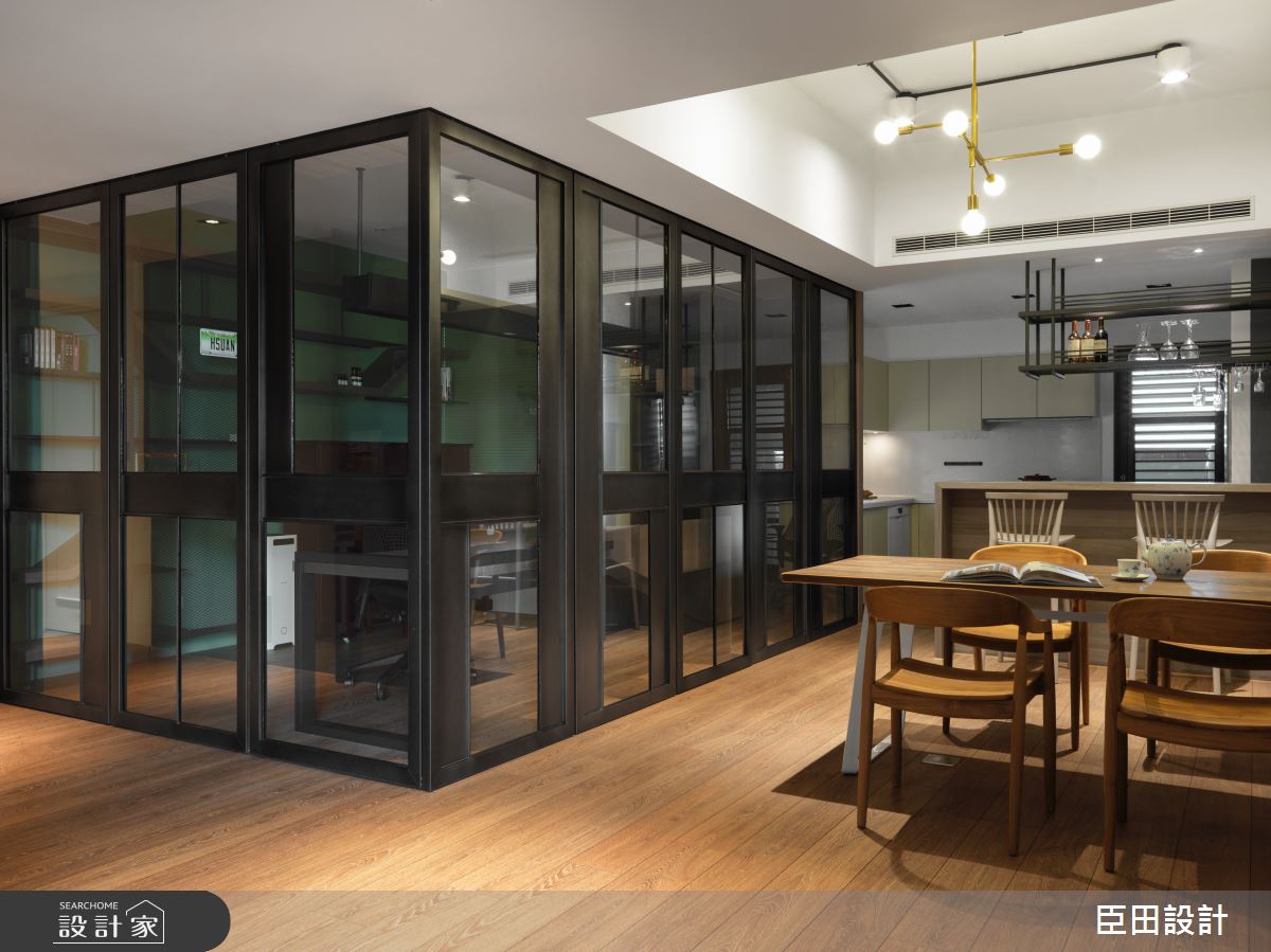 30坪中古屋(5~15年)＿混搭風餐廳案例圖片＿臣田設計＿臣田_05 Living is Life之13