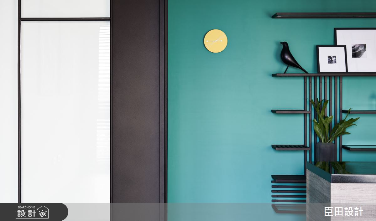 16坪中古屋(5~15年)＿北歐風餐廳中島案例圖片＿臣田設計＿臣田_06 積木與密室之5