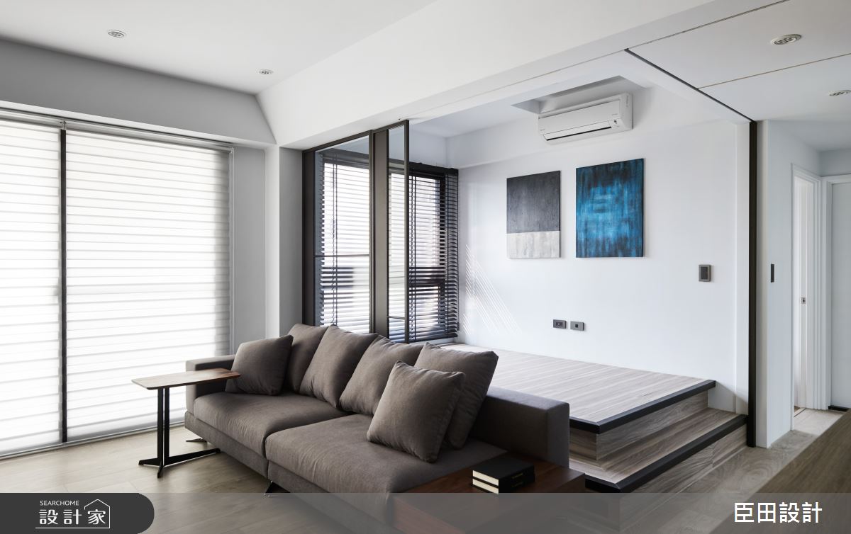 16坪中古屋(5~15年)＿北歐風客廳案例圖片＿臣田設計＿臣田_06 積木與密室之11