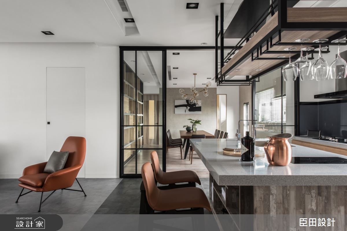 70坪新成屋(5年以下)＿北歐風餐廳案例圖片＿臣田設計＿臣田_07 LESS IS MORE之9
