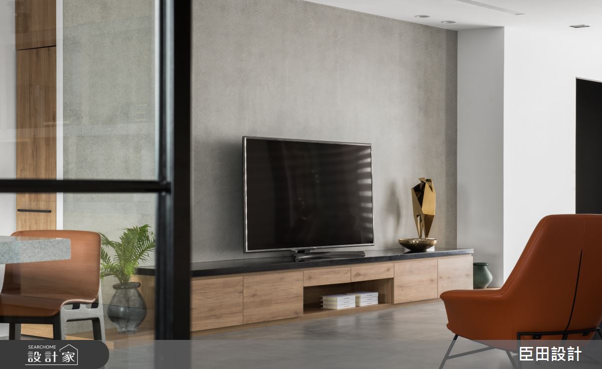70坪新成屋(5年以下)＿北歐風客廳案例圖片＿臣田設計＿臣田_07 LESS IS MORE之14