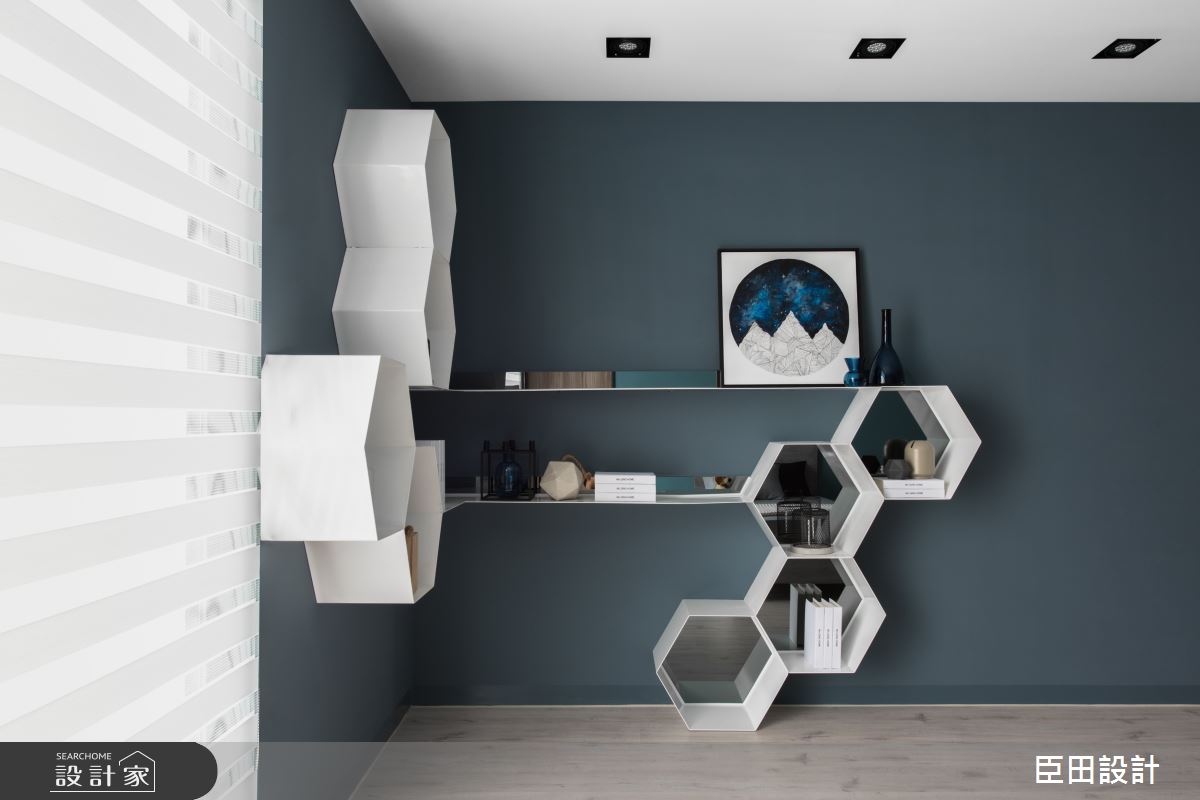 70坪新成屋(5年以下)＿北歐風書房案例圖片＿臣田設計＿臣田_07 LESS IS MORE之15