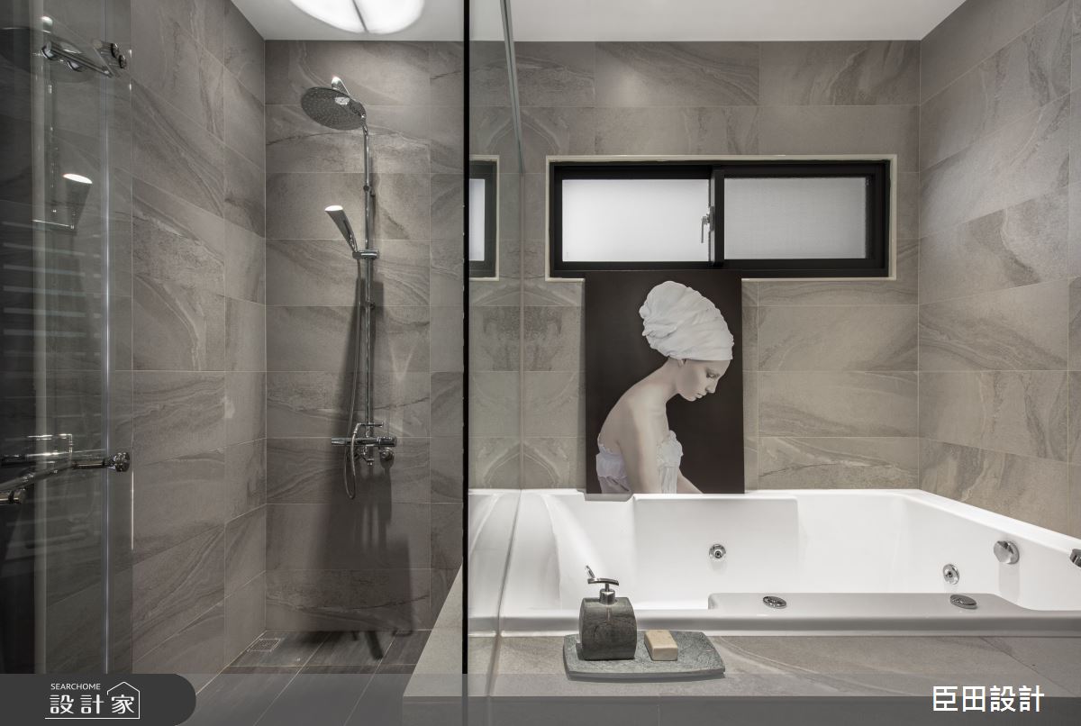 70坪新成屋(5年以下)＿北歐風浴室案例圖片＿臣田設計＿臣田_07 LESS IS MORE之16