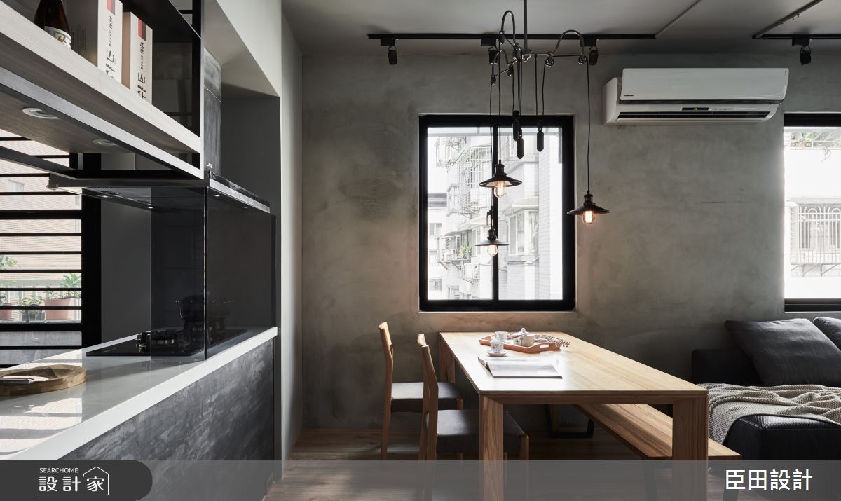 18坪老屋(41~50年)＿工業風餐廳案例圖片＿臣田設計＿臣田_08 共享老宅之10