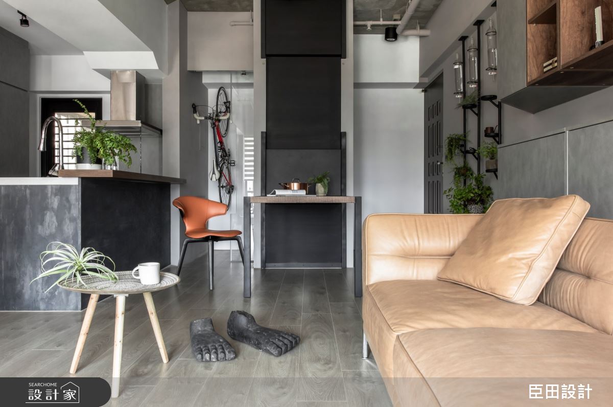 23坪中古屋(5~15年)＿工業風餐廳案例圖片＿臣田設計＿臣田_09 之間之8