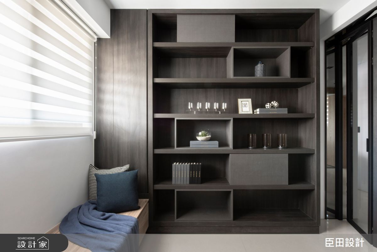 40坪中古屋(5~15年)＿現代風書房臥榻案例圖片＿臣田設計＿臣田_10 御南苑之12
