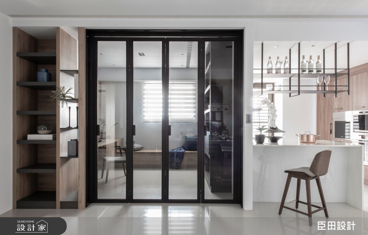 40坪中古屋(5~15年)＿現代風吧檯書房案例圖片＿臣田設計＿臣田_10 御南苑之8