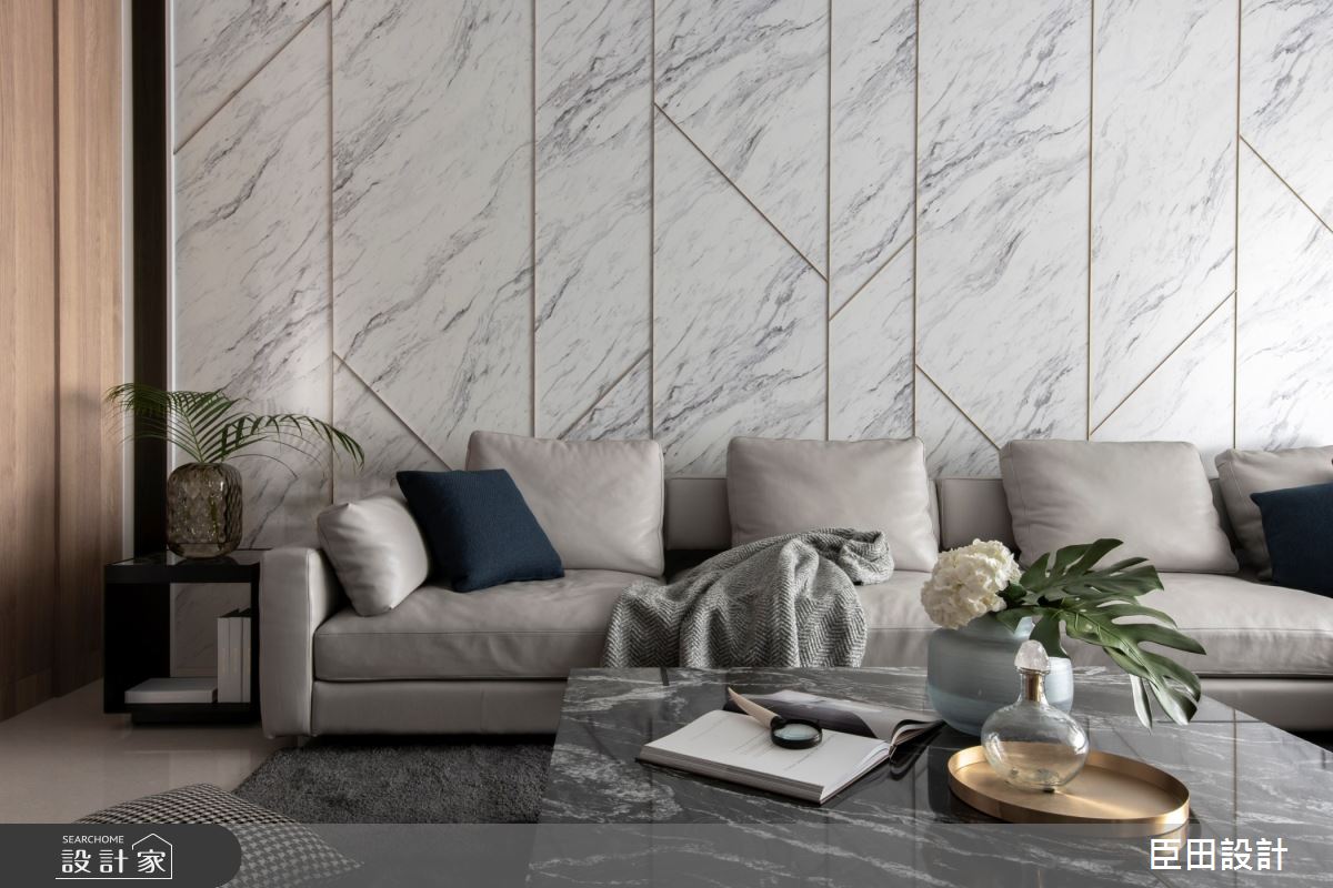 40坪中古屋(5~15年)＿現代風客廳案例圖片＿臣田設計＿臣田_10 御南苑之5
