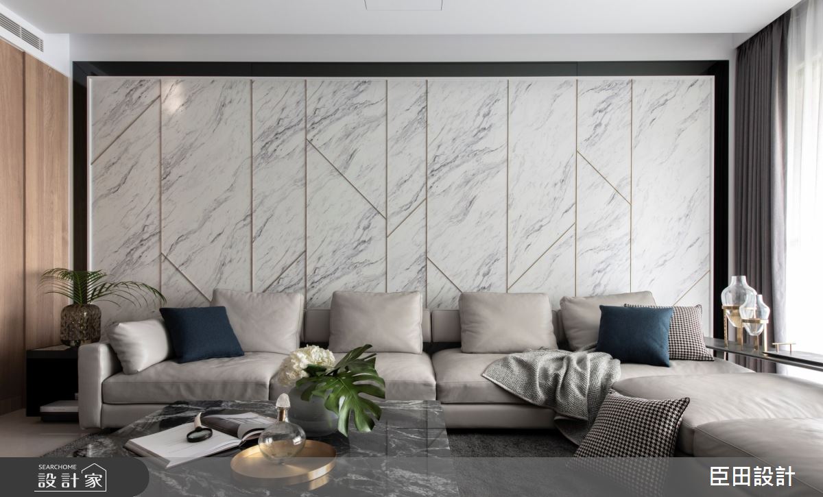 40坪中古屋(5~15年)＿現代風客廳案例圖片＿臣田設計＿臣田_10 御南苑之4