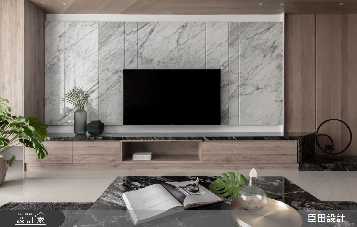 40坪中古屋(5~15年)＿現代風客廳案例圖片＿臣田設計＿臣田_10 御南苑之3