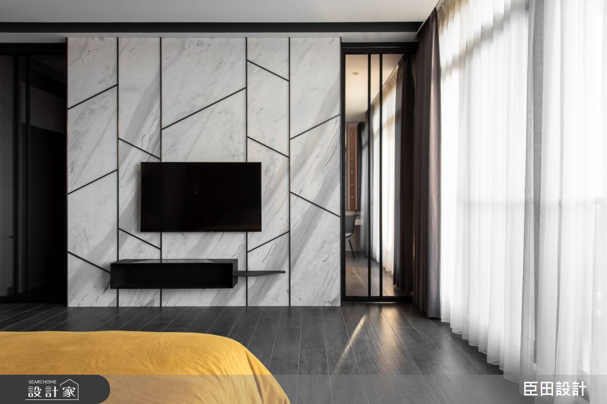 85坪中古屋(5~15年)＿現代風臥室案例圖片＿臣田設計＿臣田_12 五墨之居之16