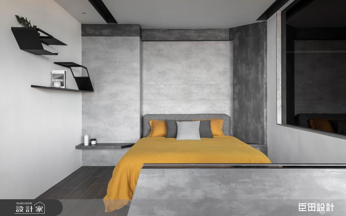 85坪中古屋(5~15年)＿現代風臥室案例圖片＿臣田設計＿臣田_12 五墨之居之18