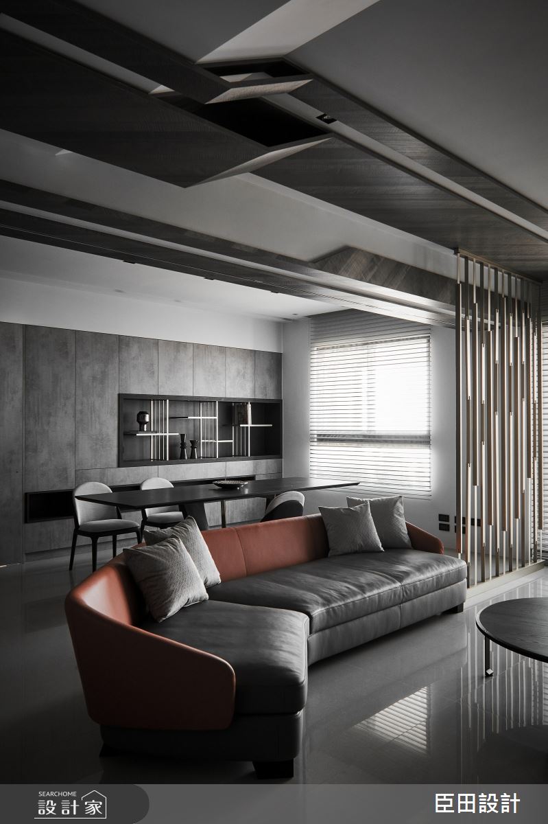 36坪新成屋(5年以下)＿現代風客廳案例圖片＿臣田設計＿臣田_14 硯染之5