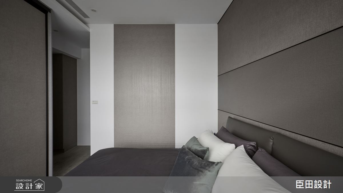 25坪新成屋(5年以下)＿現代風臥室案例圖片＿臣田設計＿臣田_16 沉。靜之20